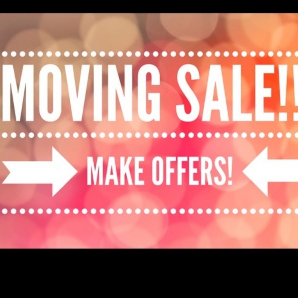 Moving Sale! Accepting offers!